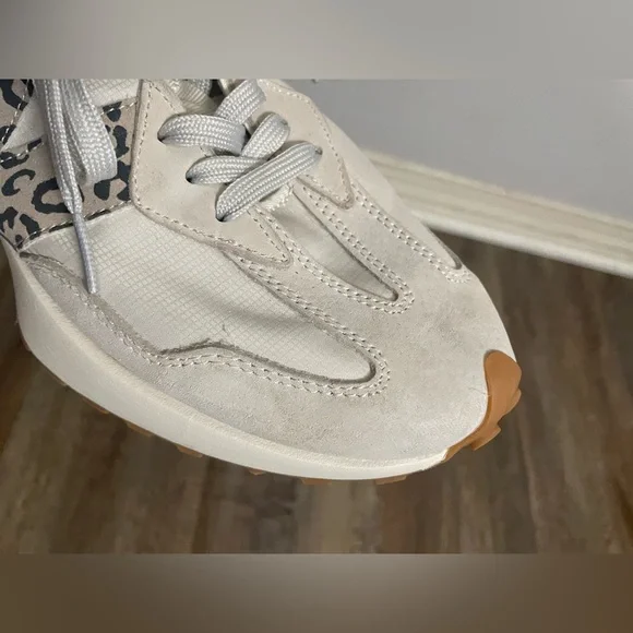 New Balance Unisex Shoes Sneakers Men’s US 8.5 Women’s 10 327 Moonbeam Leopard - Picture 14 of 15